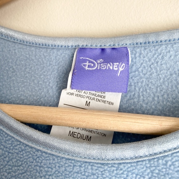 Vintage Disney Eeyore Fleece Sweater Sweatshirt size Medium - Picture 3 of 5